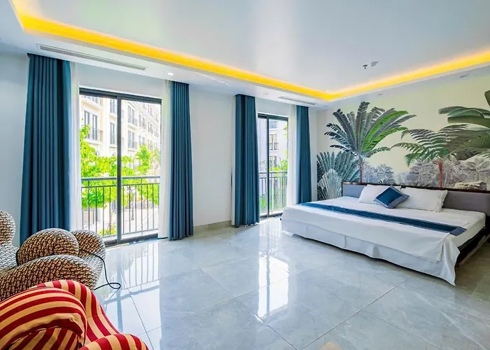 Villa Chuoi Harbour Bay Bai Chay 7 Ngu - Sat Bien - Be Boi Rieng - Day Du Tien Nghi Ha Long