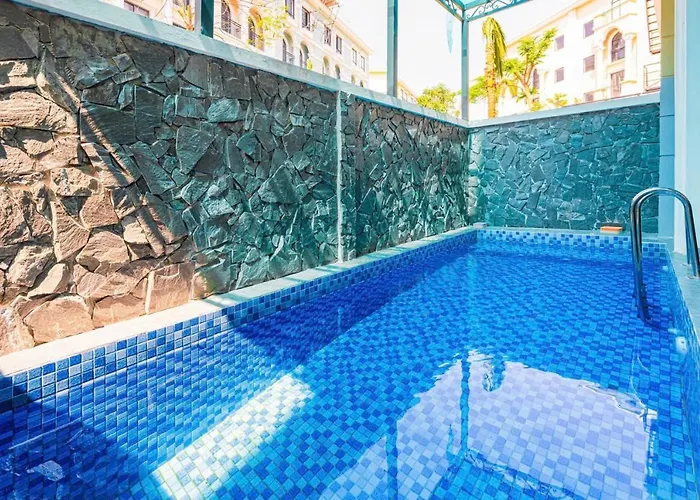 Villa Chuoi Harbour Bay Bai Chay 7 Ngu - Sat Bien - Be Boi Rieng - Day Du Tien Nghi Ha Long
