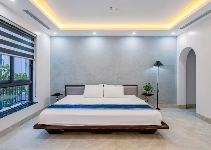 Villa Chuoi Harbour Bay Bai Chay 7 Ngu - Sat Bien - Be Boi Rieng - Day Du Tien Nghi *
