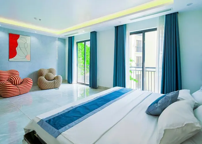 Villa Chuoi Harbour Bay Bai Chay 7 Ngu - Sat Bien - Be Boi Rieng - Day Du Tien Nghi