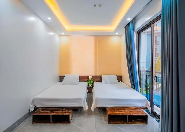 Villa Chuoi Harbour Bay Bai Chay 7 Ngu - Sat Bien - Be Boi Rieng - Day Du Tien Nghi *